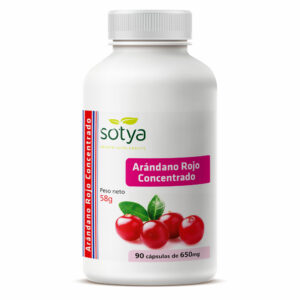 ARANDANO ROJO CONCENTRADO 90 CAPS. SOTYA