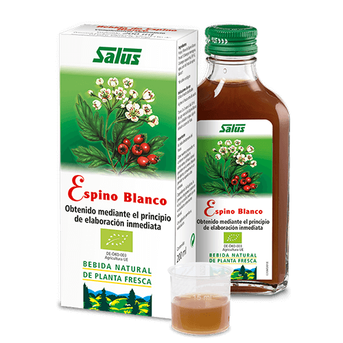 JUGO SALUS ESPINO BLANCO BIO 200 ML.