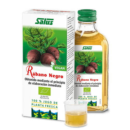JUGO SALUS RABANO NEGRO BIO 200 ML.