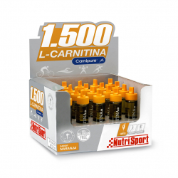 L-CARNITINA 1500   20 AMPOLLAS FRESA