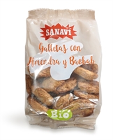 PASTAS INTEGRALES DE ALMENDRA Y BAOBAB 300 GRS. SANAVI