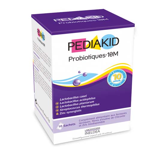 PEDIAKID PROBIOTICOS 10M sin frío 10 sticks