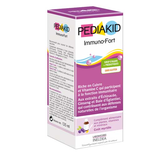 PEDIAKID INMUNO JARABE INFANTIL 125 ML. MIRTILO