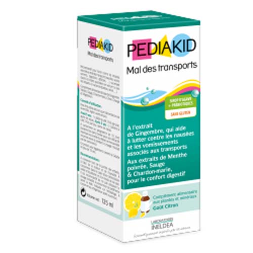 PEDIAKID MAREOS JARABE INFANTIL 125 ML. MENTA