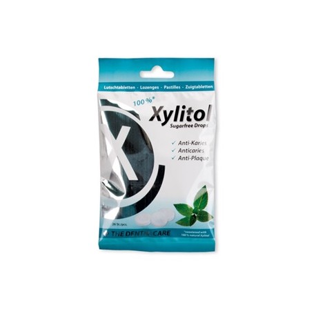 XYLITOL PASTILLAS SABOR MENTA BOLSA 26 UND.