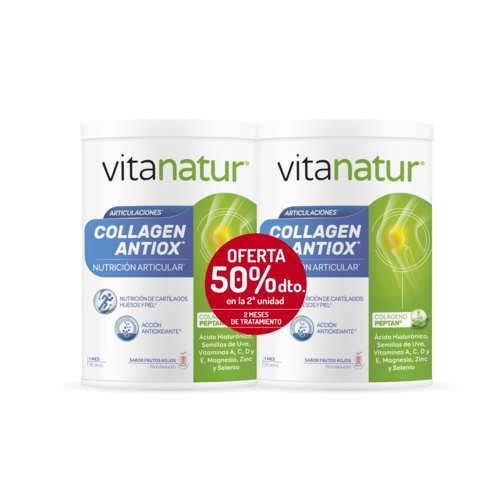 VITANATUR COLLAGEN ANTIOX DUPLO 2unid. 50%dto.