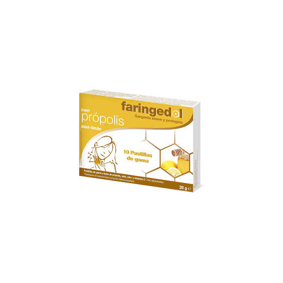 FARINGEDOL 20 PASTILLAS GOMA MIEL 