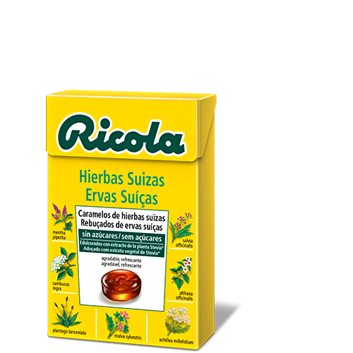 RICOLA CARAMELO S/A HIERBAS SUIZAS CAJA 50 grs.