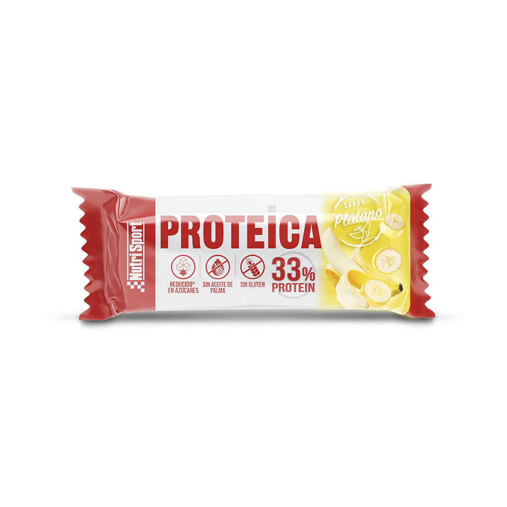 BARRITAS PROTEICAS PLATANO 44 GR 24 UND NS