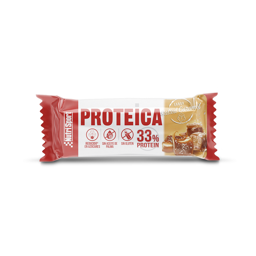 BARRITAS PROTEICAS SALTED CARAMEL 44 GR  24 UND NS
