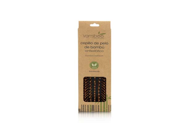 CEPILLO PELO ANTIESTATICO DE BAMBU