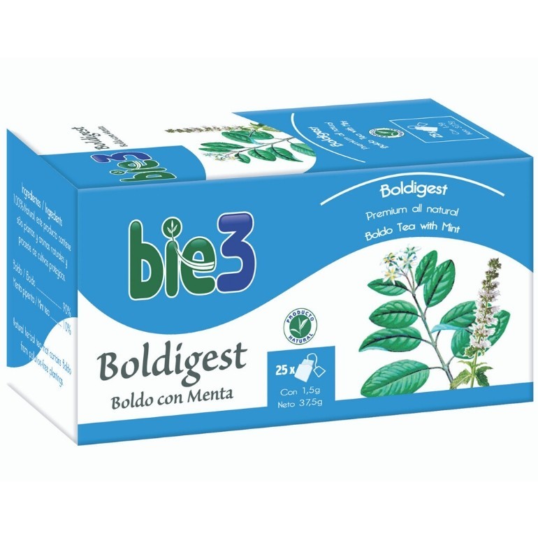 BIE3 BOLDO CON MENTA 25 INFUSIONES
