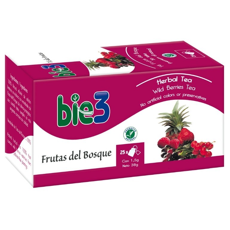 BIE3 TE FRUTAS DEL BOSQUE 25 INFUSIONES