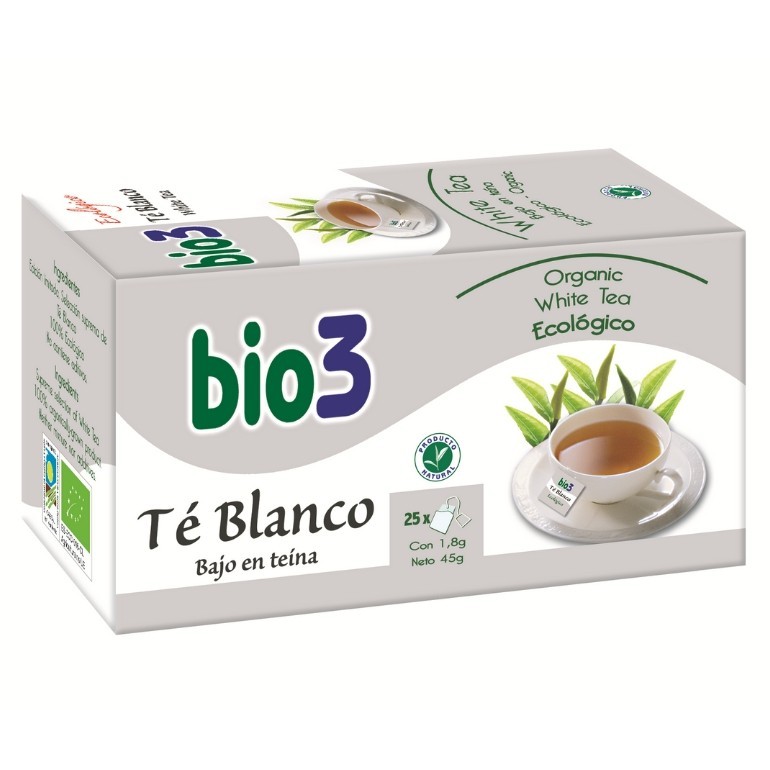 BIO3 TE BLANCO BIO 25 INFUSIONES