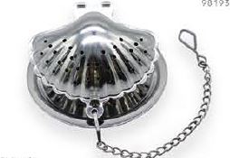 FILTRO TISANA ACERO INOX. CONCHA