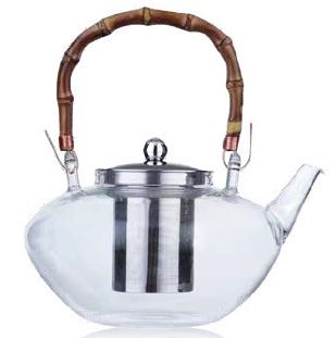TETERA VIDRIO BOROSILICATO CORNIOLA 1500 ml.