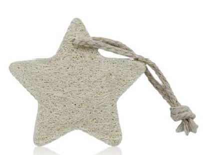 ESPONJA LUFA NATURAL ESTRELLA 12 CM APROX.
