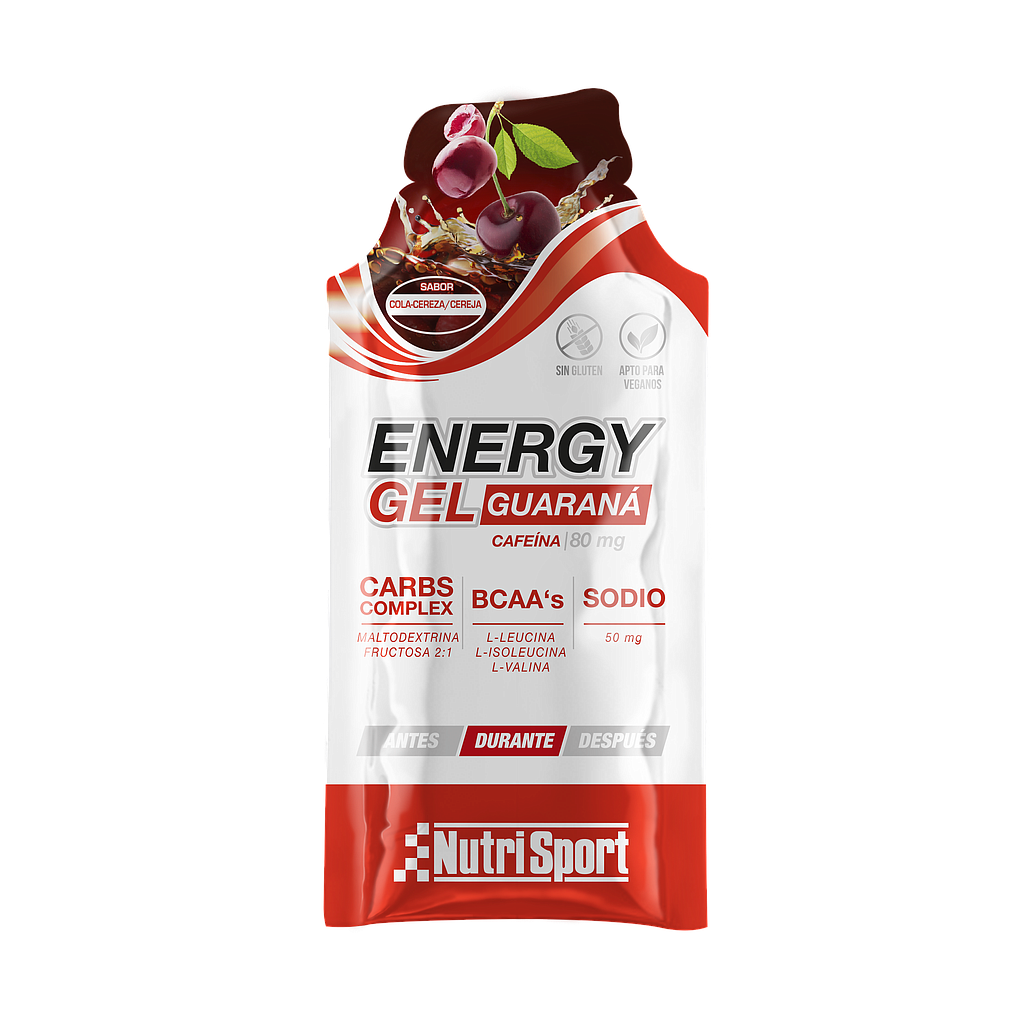 CYCLING GEL GUARANA 35 GRS CEREZA COLA EXP. 24 GELES