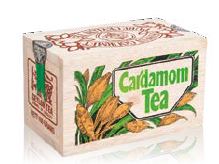 CAJA MADERA TÉ CEYLAN AL CARDAMOMO 100 grs.