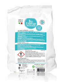 ACIDO CITRICO ECO BIOESSENZE 1 KG. AL ACEITE CITRUS