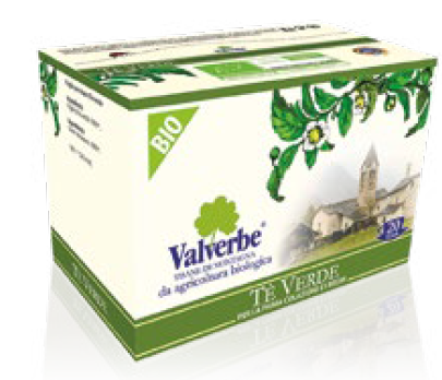 VALVERBE BIO INFUSIÓN TÉ VERDE 20 FILTROS