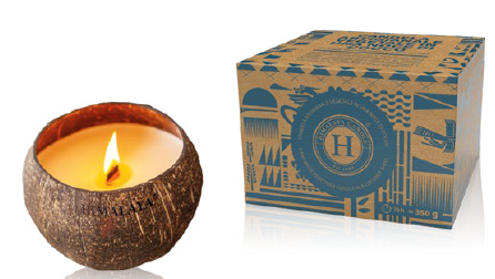 VELA NUEZ DE COCO 350ml AROMA VAINILLA HIMALAYA