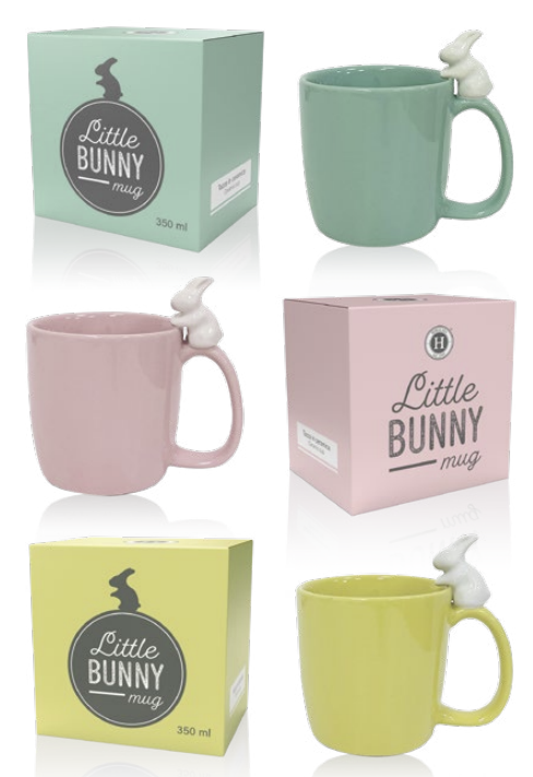 TAZA HEART LIGHT YELLOW con cucharilla 450 ml. (copia)