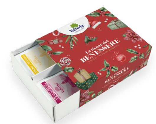 VALVERBE CAJA INF. CHRISTMAS 4 SABORES 40 infusiones