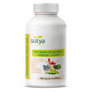 CAFE VERDE + GARCINIA + CHITOSAN + CROMO 90 CAPS. 650 MG BESLAN