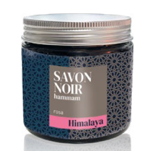 JABON NEGRO A LA ROSA TARRO 200 ml. HAMMAM
