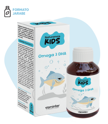 NATURAMINS KIDS JARABE OMEGA DHA 150 ml. VAMINTER
