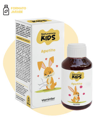 NATURAMINS KIDS JARABE APETITO 150 ml. VAMINTER