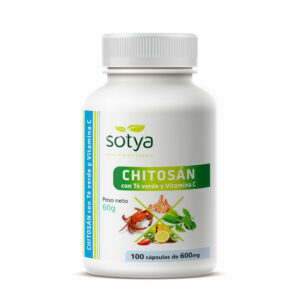 CHITOSAN + TE VERDE 100 CAPS.  500MG.
