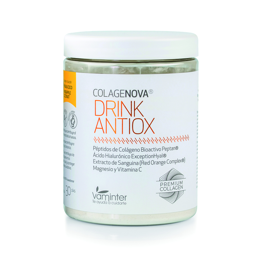 COLAGENOVA DRINK PEPTAN®+ANTIOX+EXCEPTIONHIAL® PIÑA Y COCO 420 GRS.