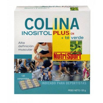 COLINA INOSITOL PLUS + TE VERDE 120 COMP.