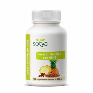 CORAZON PIÑA+FRUCTO. CON ANIS  600 MG/100 C