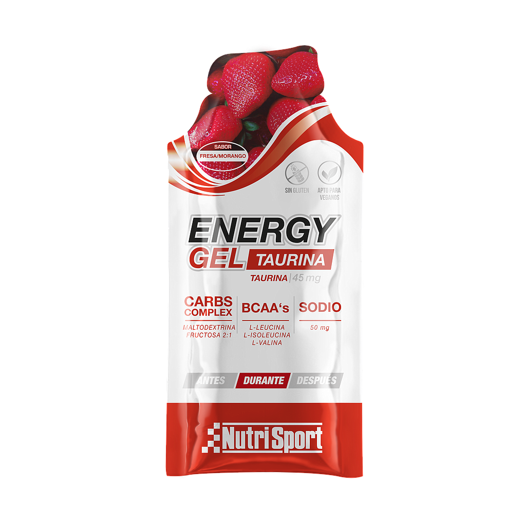 CYCLING GEL 40 GRS.TAURINA FRESA EXP.24 GELES